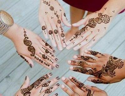 دانلود عکس حنا روی دست