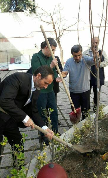 عکس خانه احمدی نژاد
