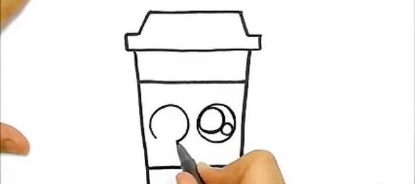 عکس نقاشی لیوان شیر