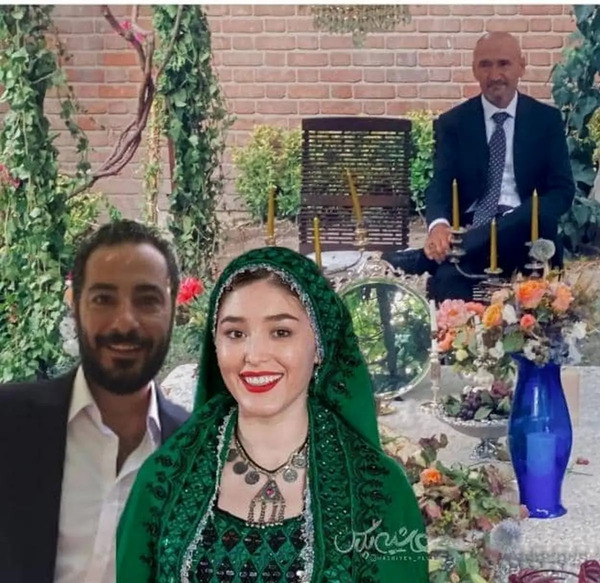 عکس فرشته حسینی عقد