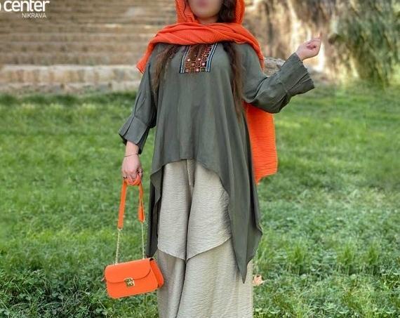 عکس مدل مانتو دخترانه گشاد