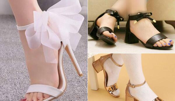 عکس کفش پاشنه بلند عروس سفید