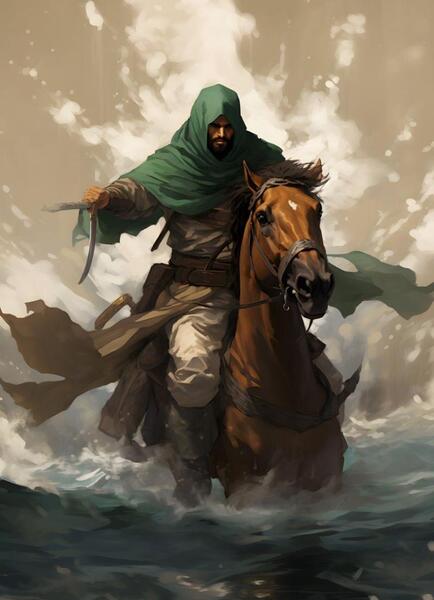 عکس امام حسین هوش مصنوعی