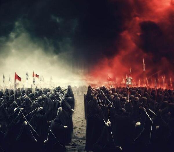 عکس امام حسین هوش مصنوعی