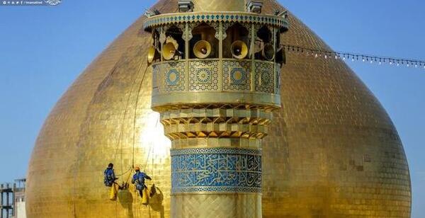 عکس گنبد امام علی علیه السلام