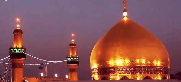 عکس گنبد امام علی علیه السلام