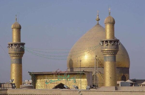 عکس گنبد امام علی علیه السلام