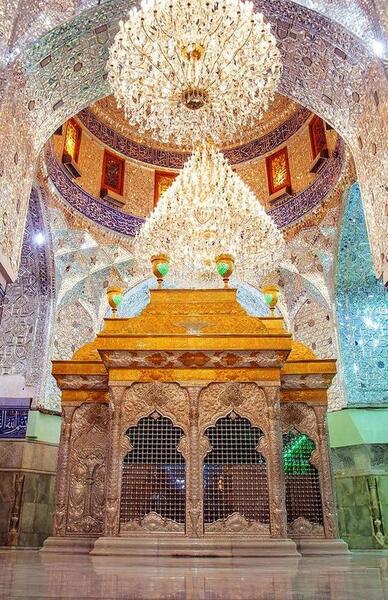 عکس امام حسین خام