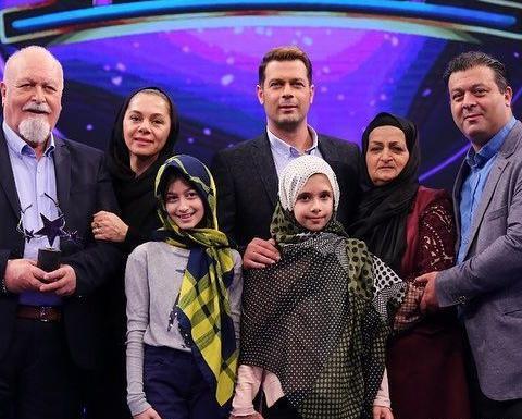 عکس پژمان بازغی و پدرش