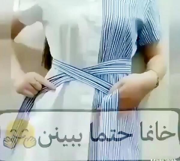 عکس پاپیون روی لباس مجلسی
