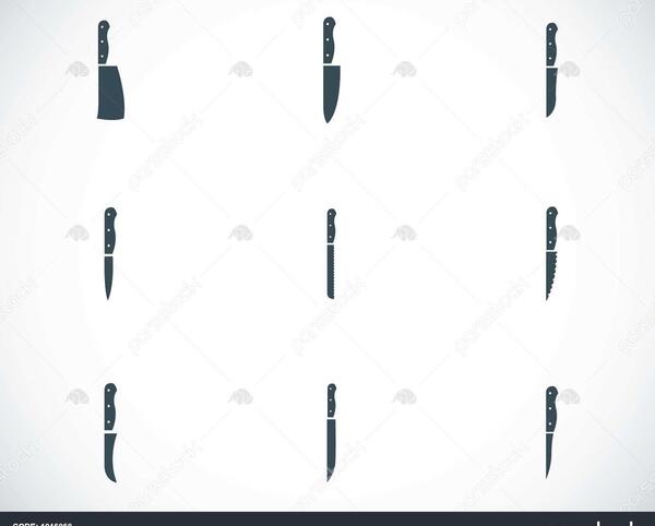 عکس وکتور چاقو