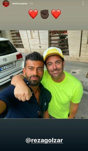 عکس خانوادگی وحید امیری