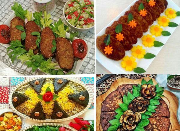 عکس از انواع غذاهای ایرانی