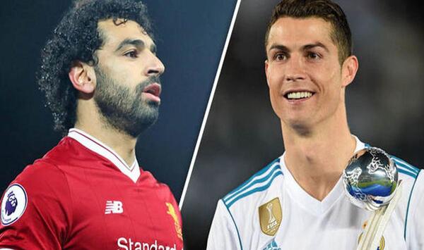 عکس رونالدو و صلاح