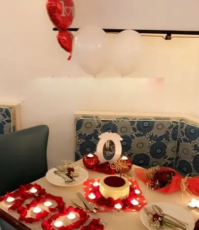 عکس چیدمان ولنتاین