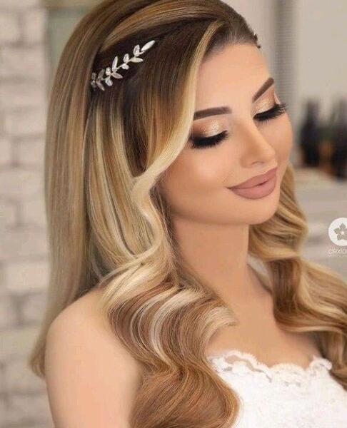 عکس شینیون مو عروس