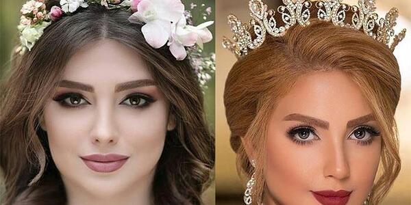 عکس عروسی ملینا تهرانی