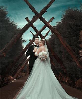 عکس عروسی ملینا تهرانی