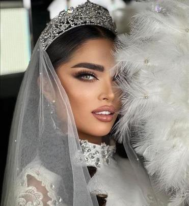 عکس عروسی ملینا تهرانی