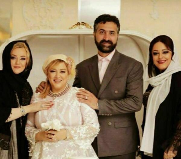 عکس عروسی ملینا تهرانی