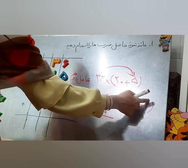 عکس ضرب فرایندی با جواب
