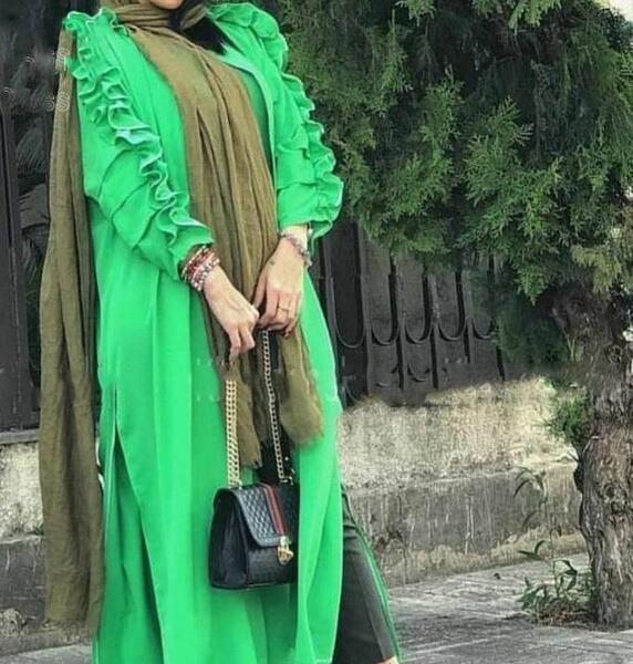 عکس مدل مانتو بازیگران در اینستاگرام