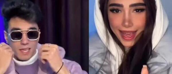 عکس دیانا رحیمی با لباس بنفش