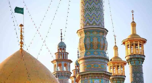 عکس گرافیکی حرم حضرت معصومه