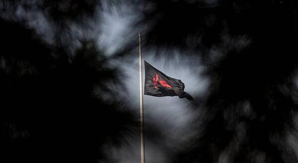 عکس سیاه پرچم ایران