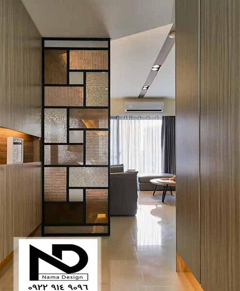 عکس پارتیشن شیشه ای