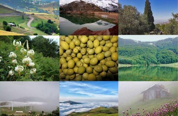 عکس جاهای دیدنی رودبار