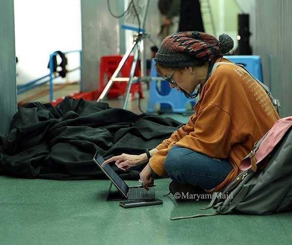 عکس ندا قاسمی در حکم رشد