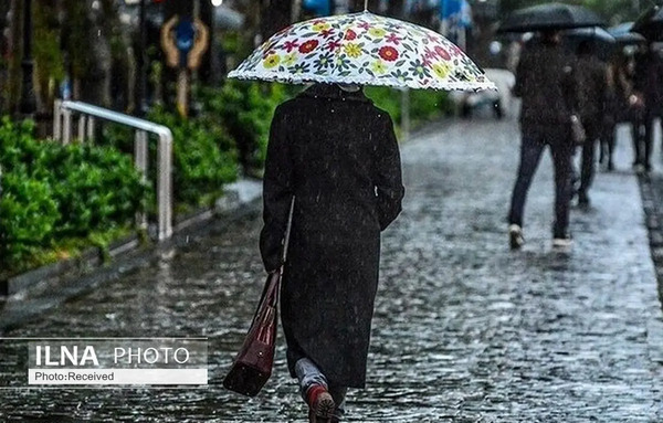 عکس بارش پراکنده