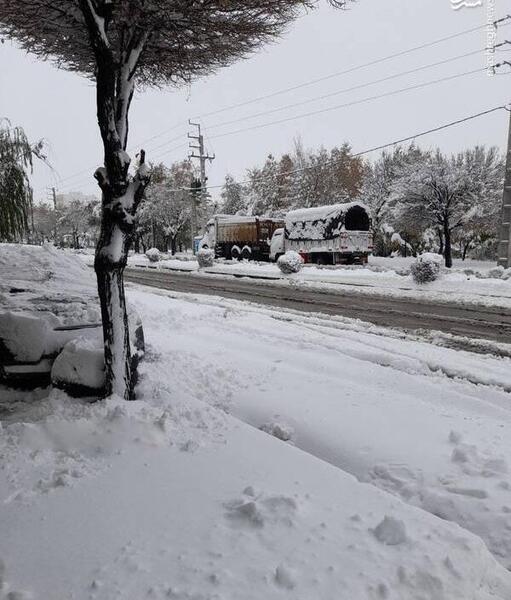 عکس بارش پراکنده