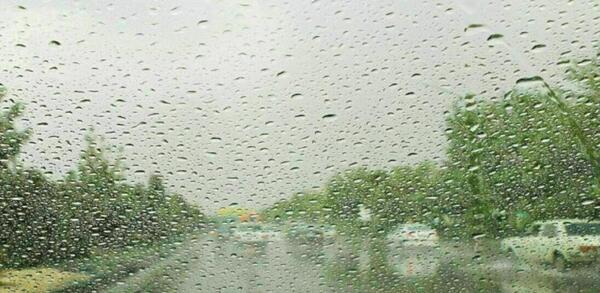 عکس بارش پراکنده