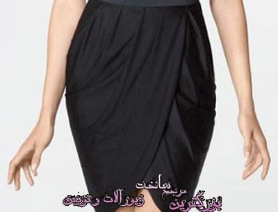 عکس دامن لاله ای