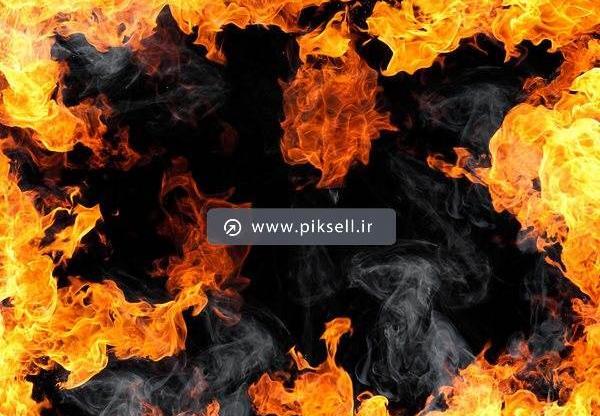 عکس پس زمینه آتش