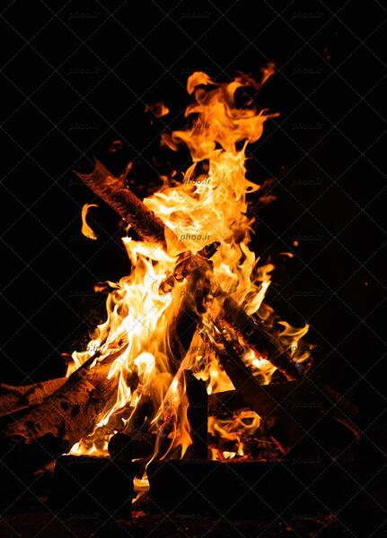 عکس پس زمینه آتش