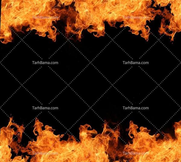 عکس پس زمینه آتش