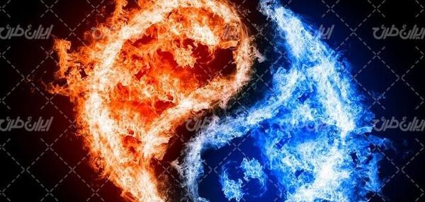 عکس پس زمینه آتش