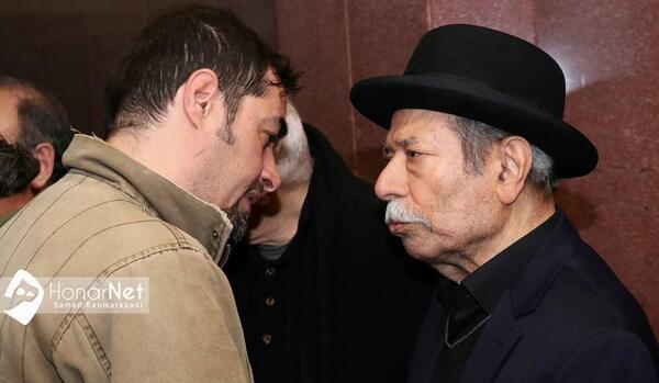 عکس همسر و فرزند علی نصیریان