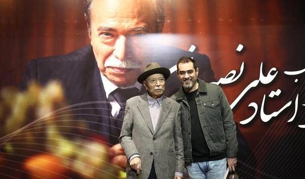 عکس همسر و فرزند علی نصیریان