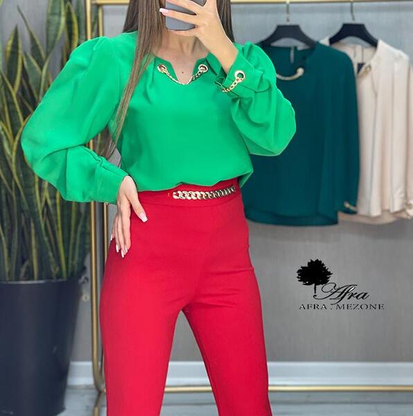 عکس بلوز زنجیردار
