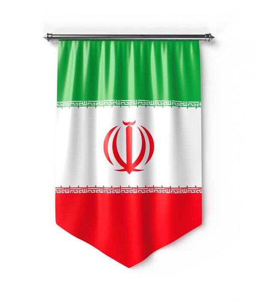 عکس پرچم ایران خام