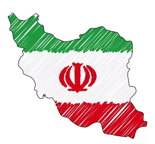 عکس پرچم ایران خام
