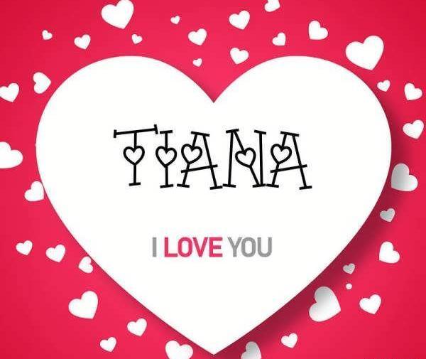 عکس نوشته با نام تینا