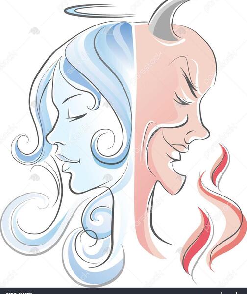 عکس فرشته شاخ