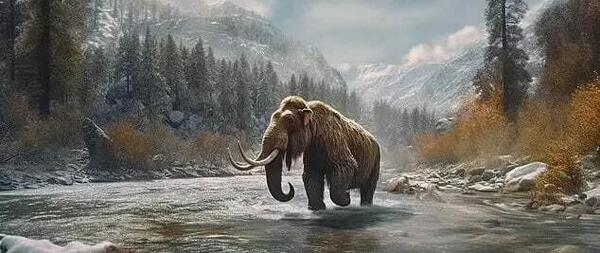 عکس ماموت از نزدیک