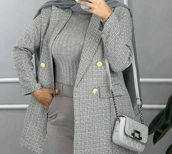 عکس کاپشن زنانه بلند