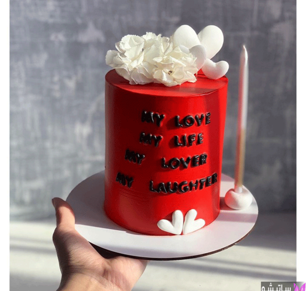 عکس کیک ولنتاین لاکچری
